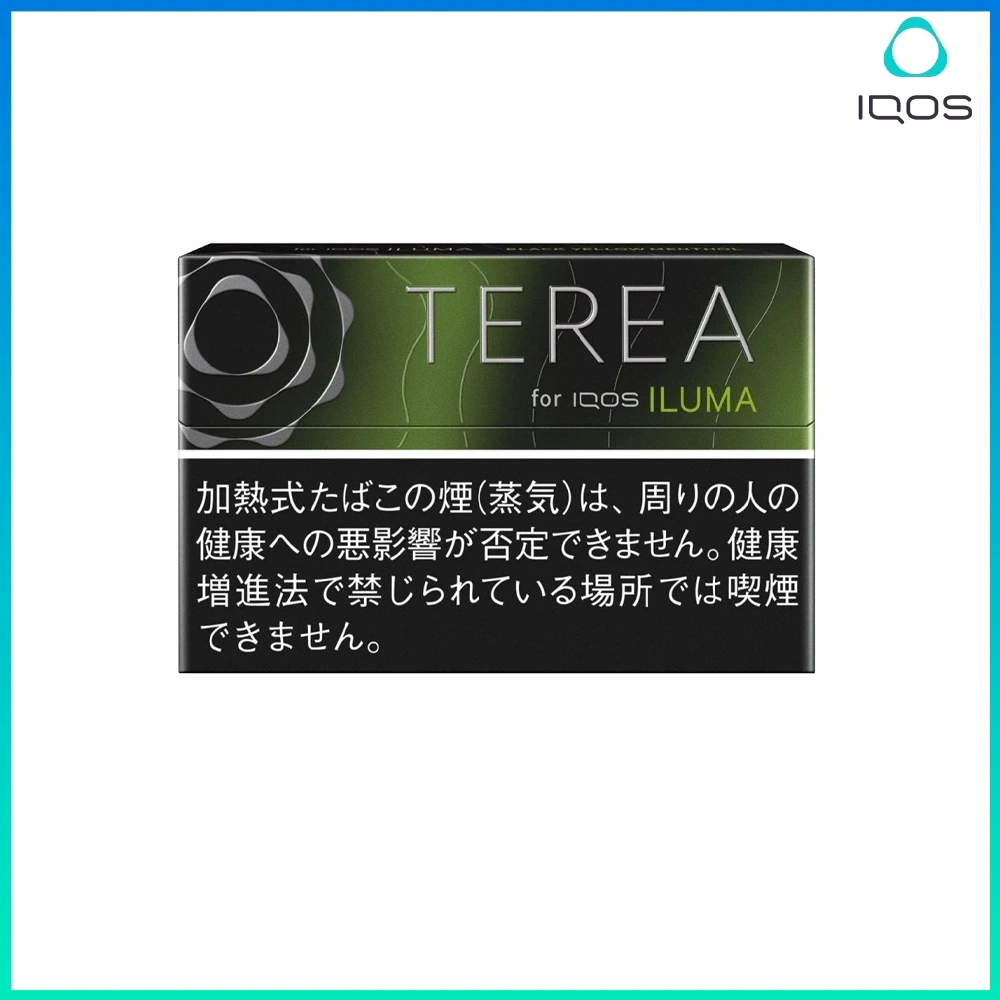 IQOS TEREA Black Yellow Menthol(黑青檸)煙彈
