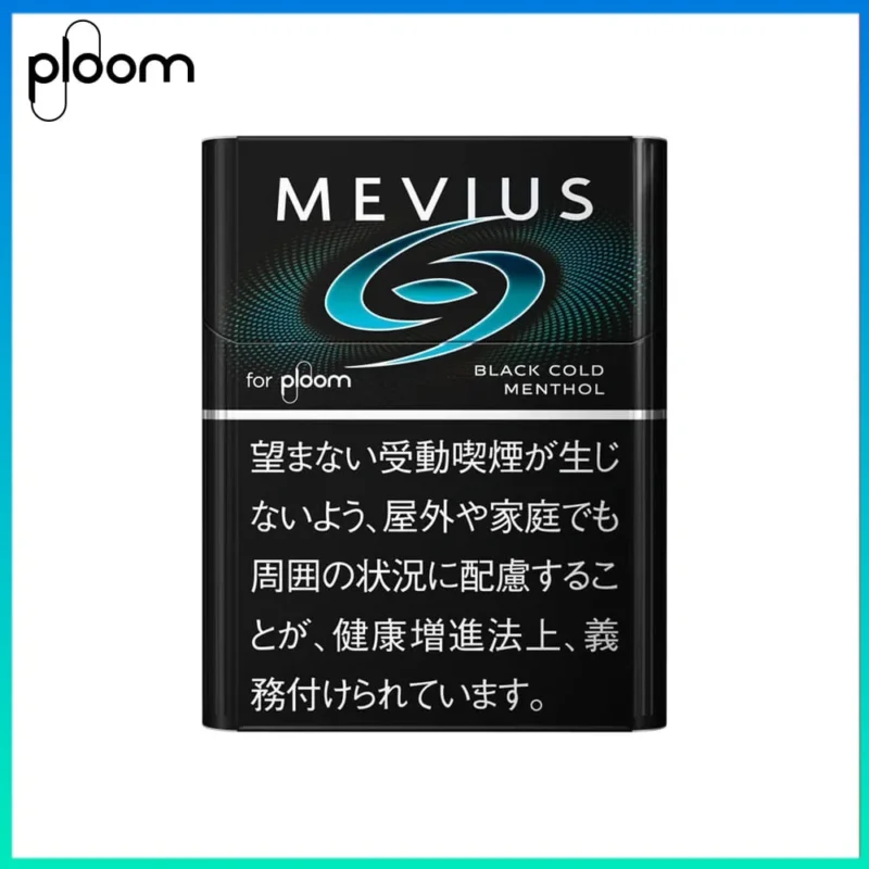 Ploom x AURA MEVIUS BLACK COLD黑冰薄荷煙彈