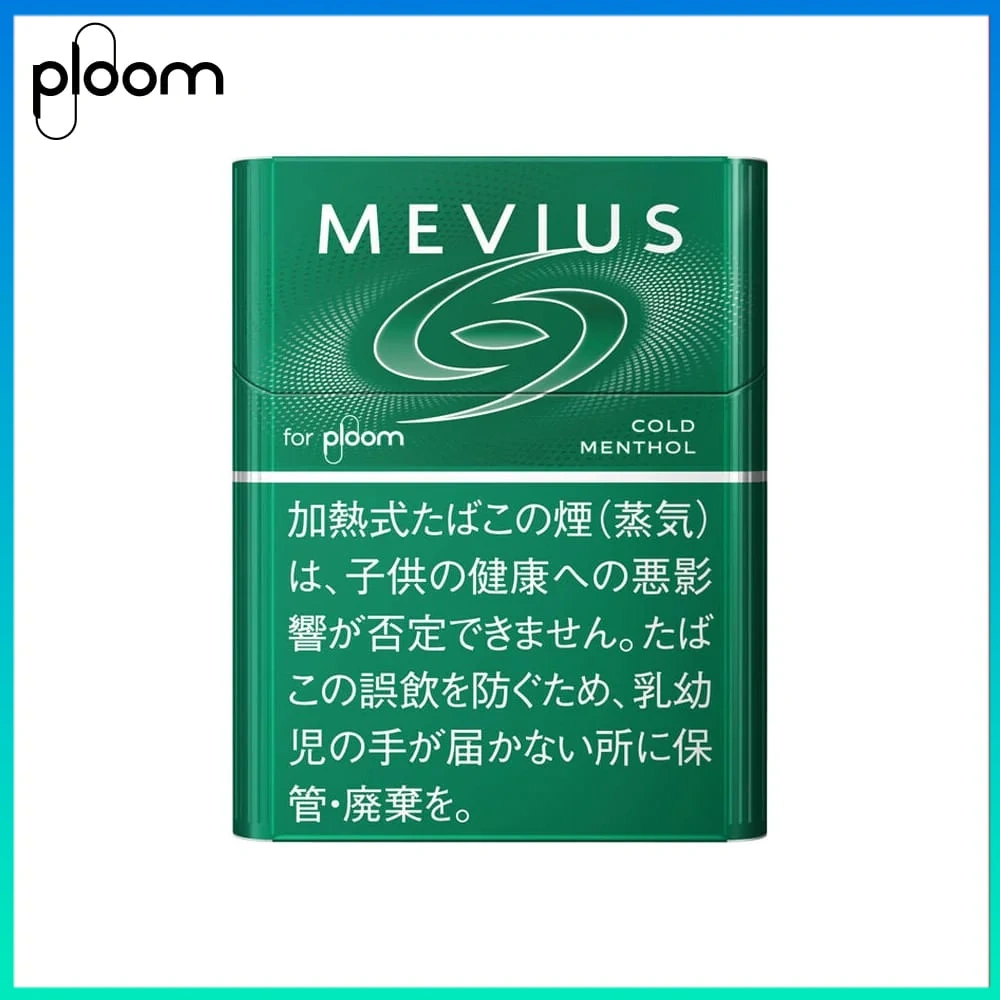 MVEIUS淡薄荷 Ploom x AURA MEVIUS COLD MENTHOL淡薄荷煙彈